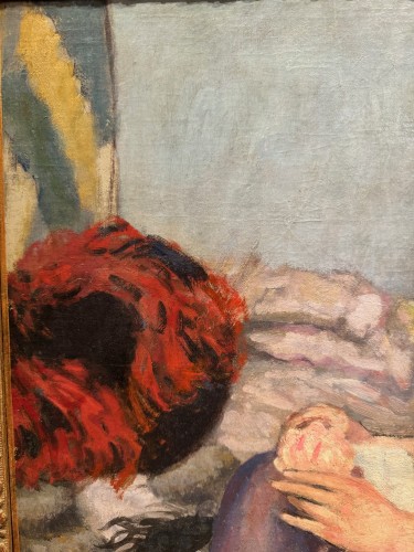 Jeune danseuse de French cancan se préparant, attribué à à Claude FIRMIN, vers 1890 - La Crédence