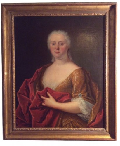 Presumed Portrait of the Princess Palatine, France 18th Century 