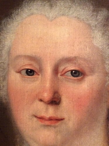 Louis XIV - Portrait présumé de la Princesse Palatine, école française du XVIIe siècle