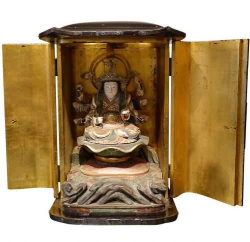 Japanese altar in lacquer, Edo Period (1603-1868)