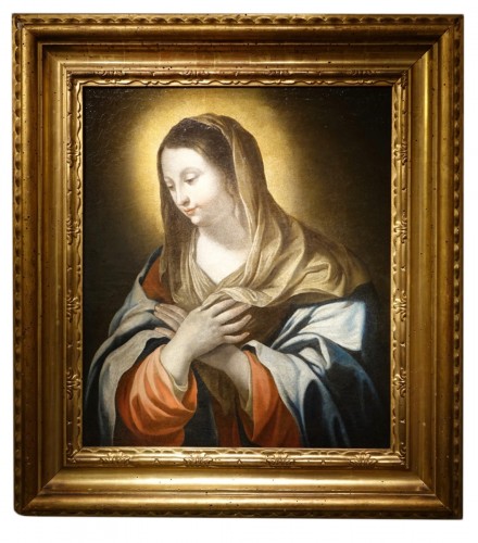 Virgin in Adoration, 17th Century French School 