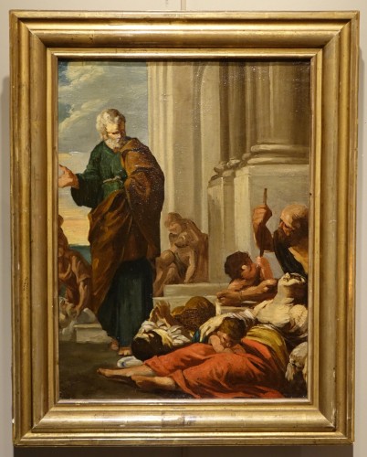 Saint Paul Healing the Sick by Gabriel Ferrier, Oil on Canvas