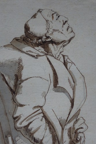 Paintings & Drawings  - Drawing of a hunchback, Rome, 18th s.P.L. GHEZZI?