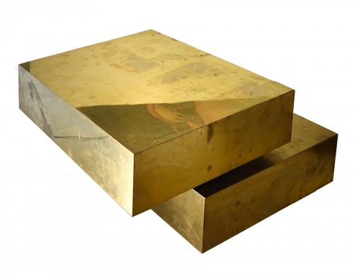 Table basse "Magic cube" circa 1970 - Gabriella CRESPI ( 1922-2017)