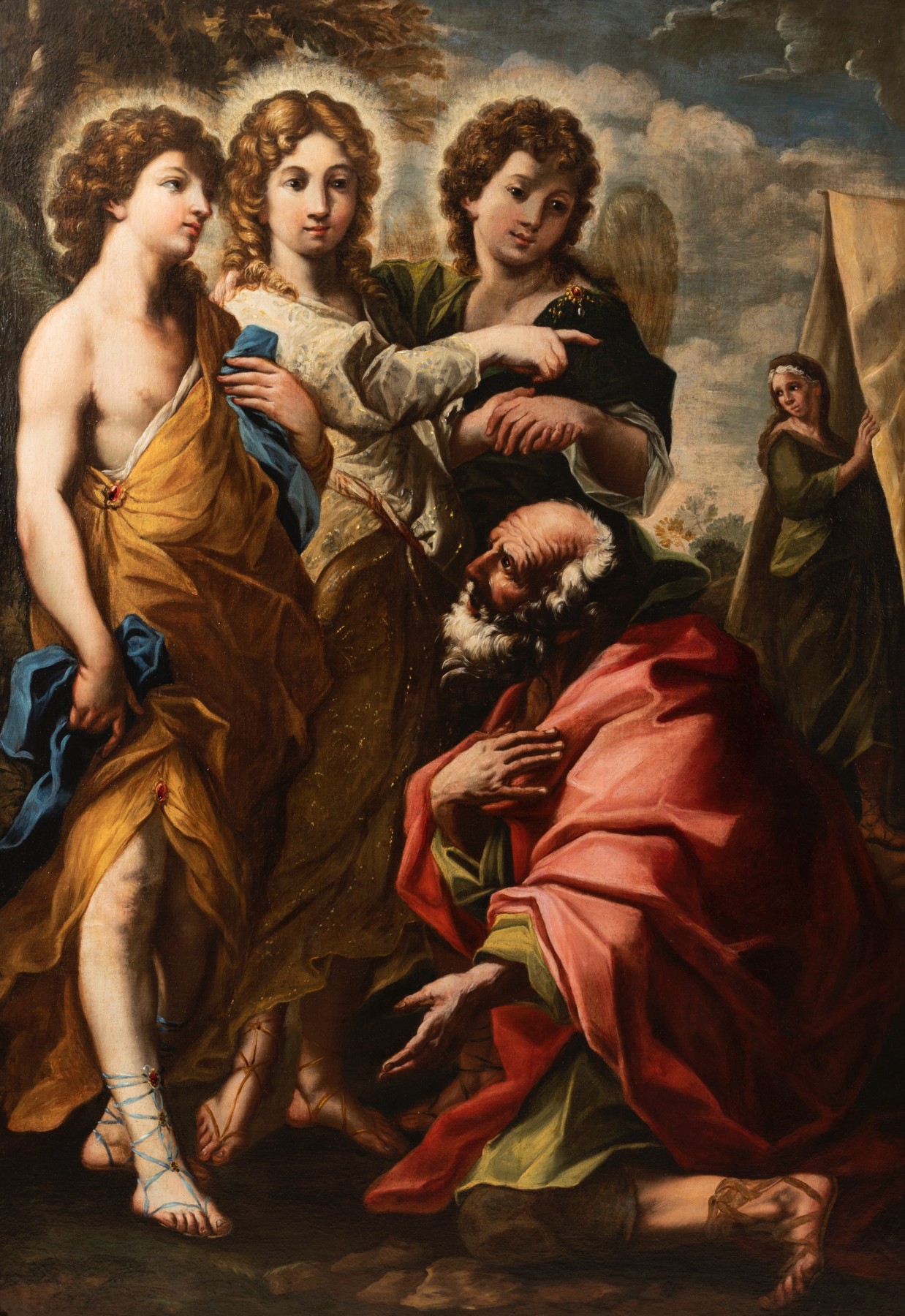 Three Angels Visiting Abraham