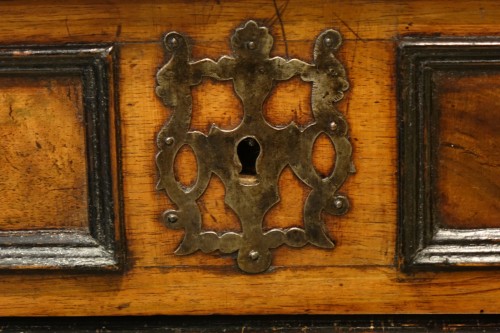 Louis XIV - Cabinet en bois de placage de fruitiers, Italie du nord 17e siècle