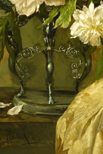 Trois grandes natures mortes, 1885 - Hermione von Preuschen (1854-1918) - Art nouveau