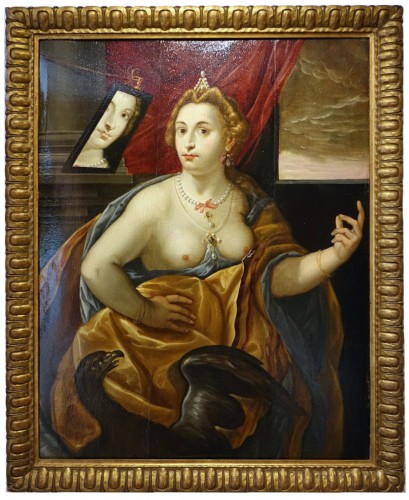 Portrait d'une Vénitienne, Italie fin 16e siècle