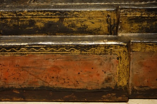 - Very large Buddha in dry lacquer, Burma late 18th century 