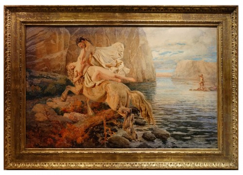 Dejanira abducted by the centaur Nessus, F.MATANIA, circa 1920