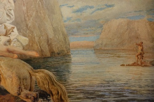 Dejanira abducted by the centaur Nessus, F.MATANIA, circa 1920 - Art Déco