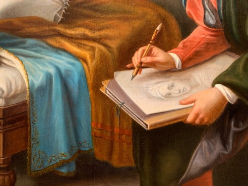 Louis-Philippe - Large oil on canvas, Achille LEONARDI, around 1840
