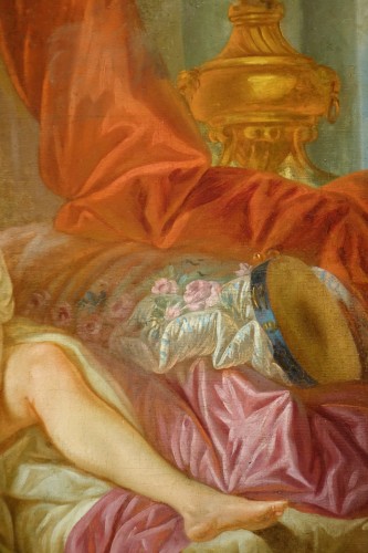 XVIIIe siècle - Jupiter et Hébé -  Charles LE CARPENTIER, 1773