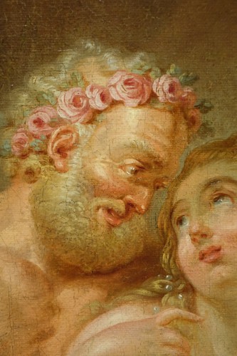 Antiquités - Jupiter et Hébé -  Charles LE CARPENTIER, 1773