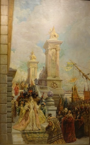 La visite de la reine de Saba - Georges CLAIRIN ( 1843-1919)