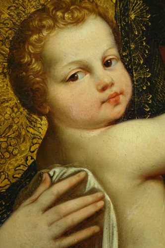 Vierge à l'Enfant,Rome, 18e s. - Louis XV