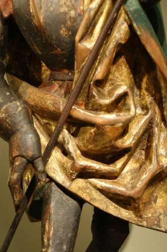 Religious Antiques  - Saint George slaying the dragon, Swabia or southern Germany 16th century
