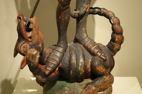Saint George slaying the dragon, Swabia or southern Germany 16th century - 