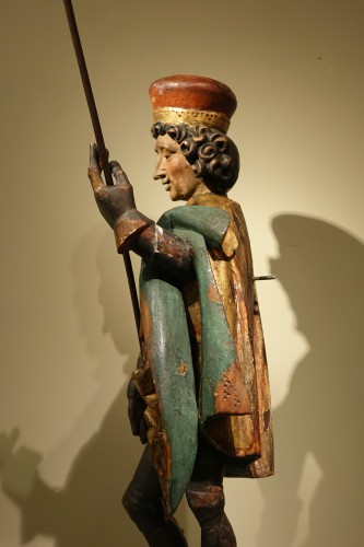 <= 16th century - Saint George slaying the dragon, Swabia or southern Germany 16th century
