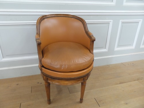 Fauteuil de bureau d'époque Louis XVI - La Jurande