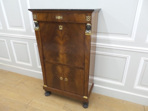 Empire secretaire stamped Molitor - Furniture Style Empire