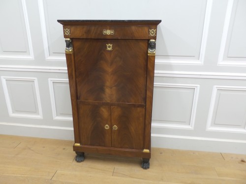 Furniture  - Empire secretaire stamped Molitor