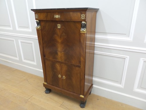 Empire secretaire stamped Molitor - Empire