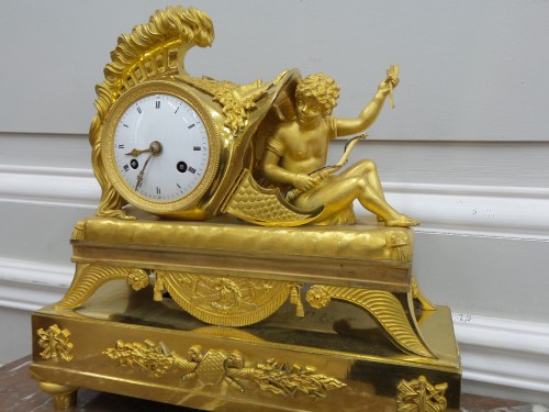 Empire clock in bronze - Horology Style Empire