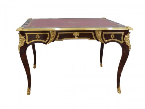 Bureau en placage de palissandre signé Sormani