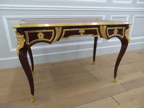 Bureau en placage de palissandre signé Sormani - La Jurande