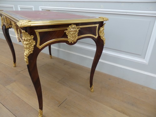 Bureau en placage de palissandre signé Sormani - 