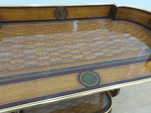 Antiquités - Knitting table late 19th century