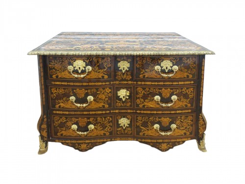 Commode Mazarine d'époque Louis XIV