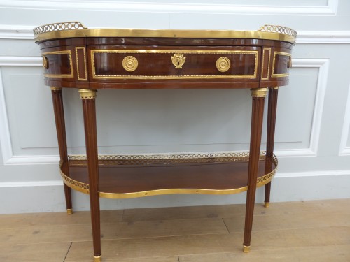 Mobilier Console - Console Louis XVI en acajou