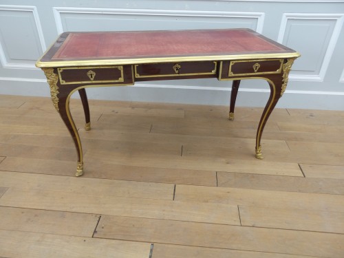 Mobilier Bureau et Secrétaire - Bureau Régence en amarante