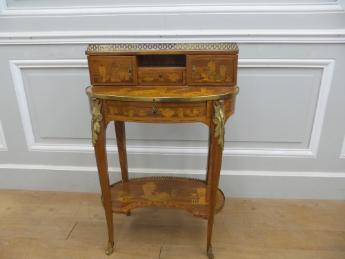 Furniture  - Bonheur du jour stamped Charles Topino