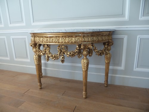 Mobilier Console - Console Louis XVI