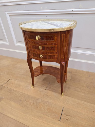 XVIIIe siècle - Table de salon d'époque Transition