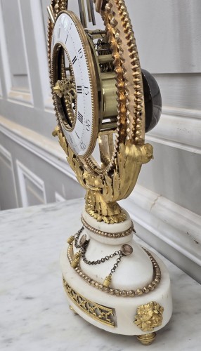 Pendule lyre d'époque Louis XVI - Louis XVI