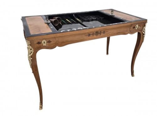 Table tric -trac d'époque Louis XV