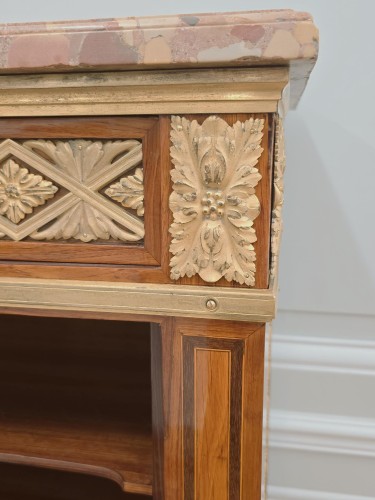 Mobilier Bureau et Secrétaire - Secrétaire d'époque Louis XVI estampillé Marchand