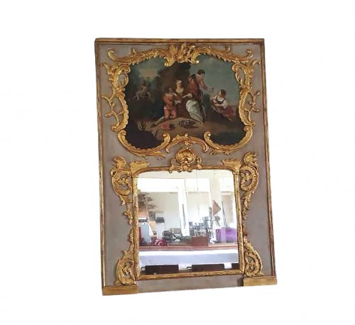 Trumeau d'époque Louis XV