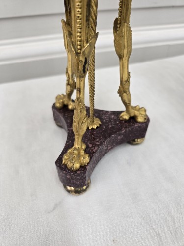 XVIIIe siècle - Paire de brûle-parfum Louis XVI