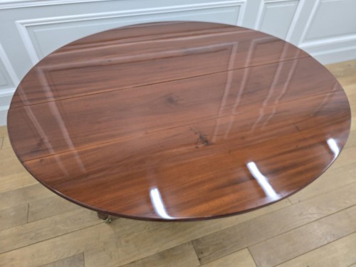 Grande table en acajou 19e siècle - Directoire