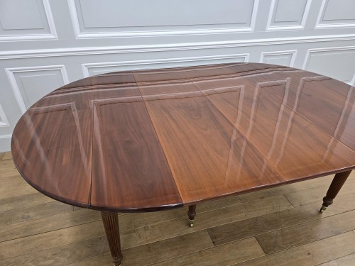 Directoire - Grande table en acajou 19e siècle