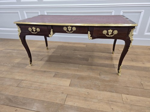 Mobilier Bureau et Secrétaire - Bureau d'époque régence en amarante