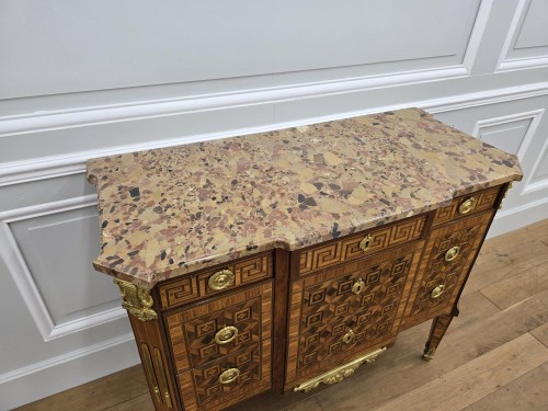 XVIIIe siècle - Commode d'époque Louis XVI