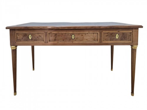 Bureau plat d'époque Louis XVI