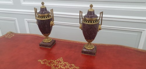 Paire de pot-pourris vers 1830 - La Jurande