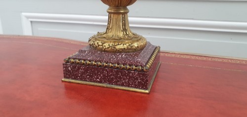 Restauration - Charles X - Paire de pot-pourris vers 1830